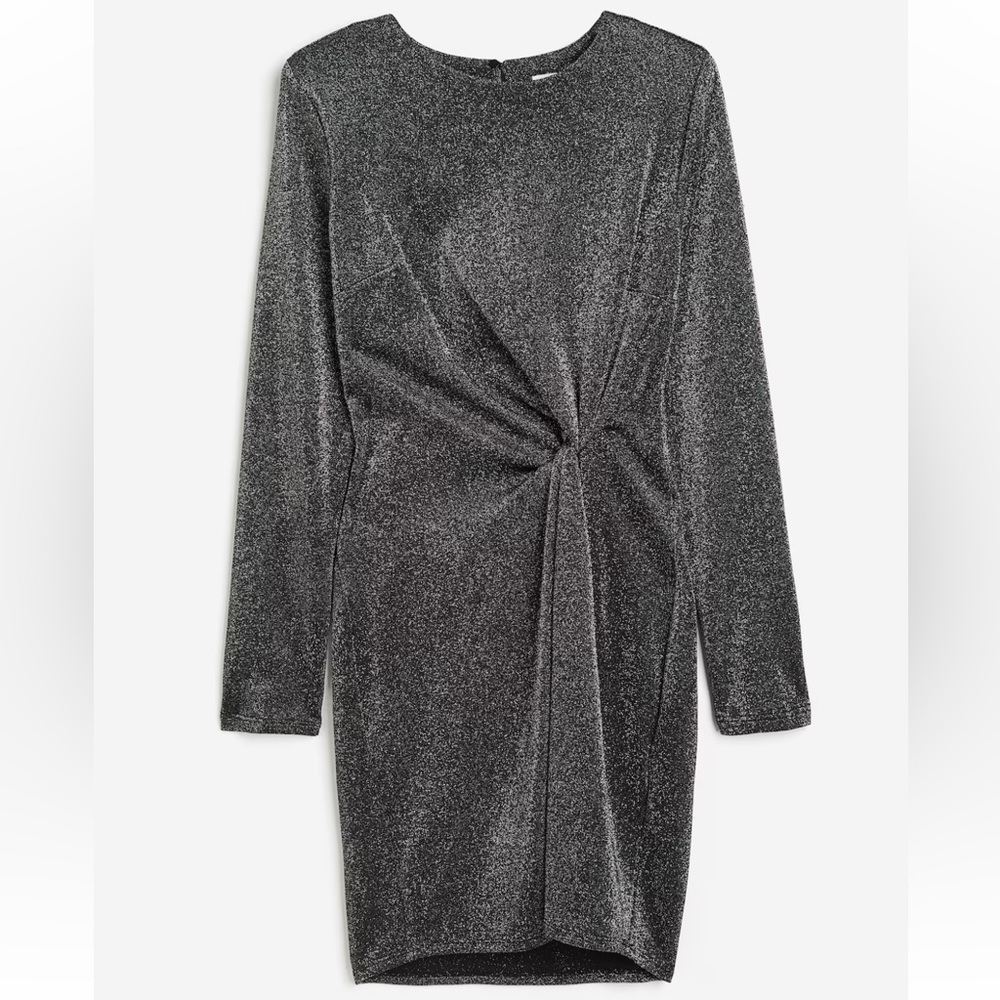 NWT Women’s H&M Knot-Detail Jersey Dress